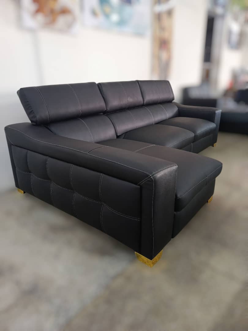 Mueble de lujo semi cuero