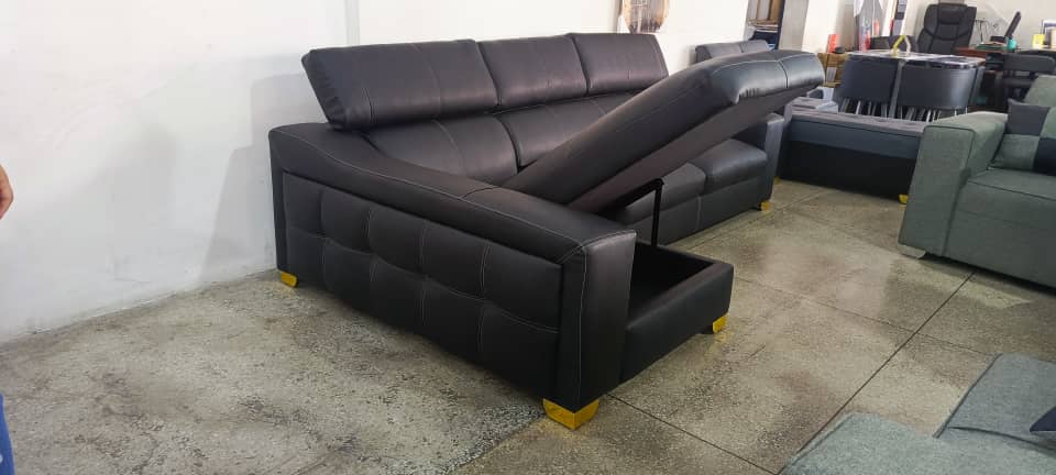 Mueble de lujo semi cuero